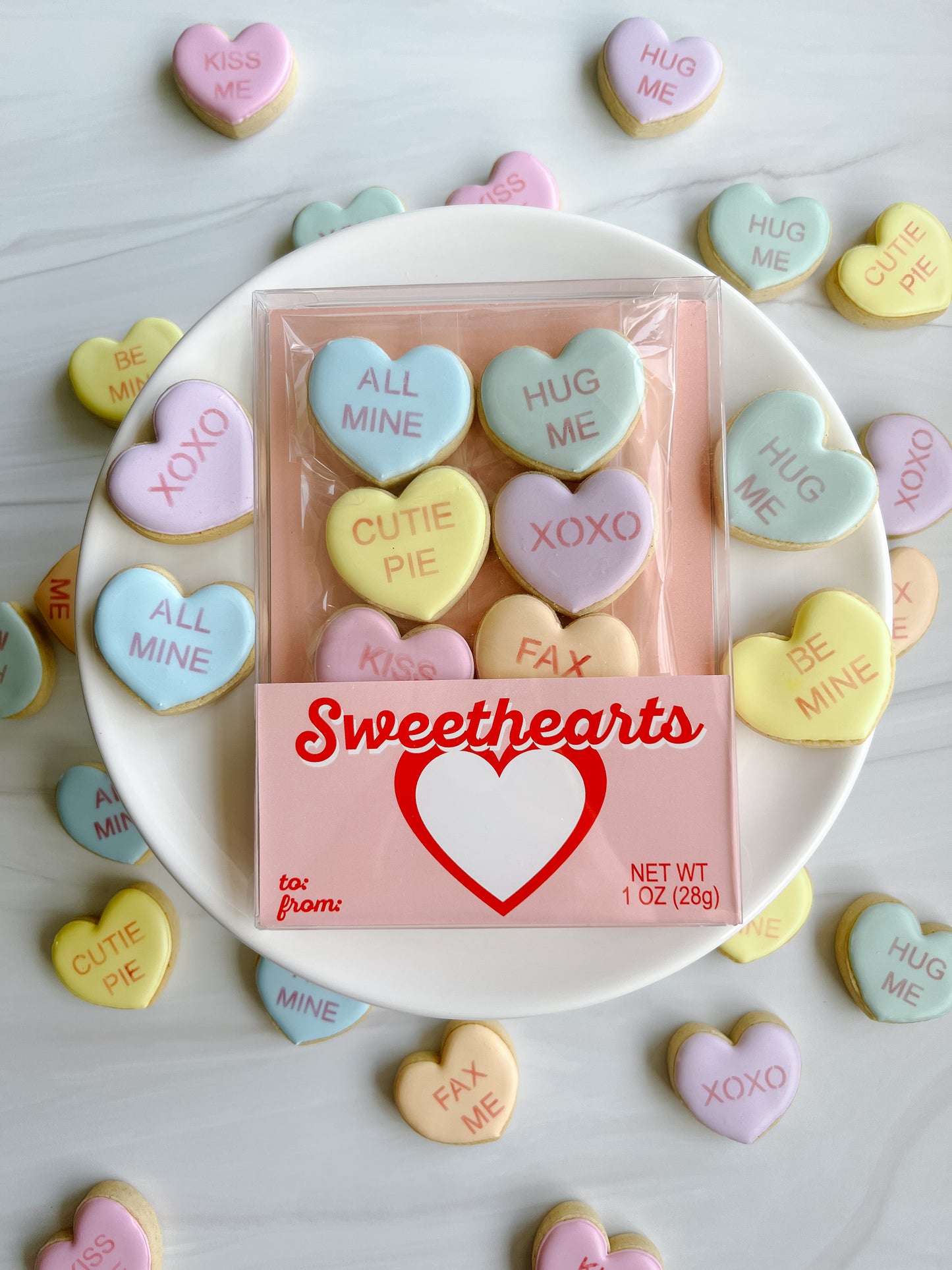 Mini Conversation Hearts 2025